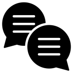 Diskussion Icons erstellt von Uniconlabs - Flaticon